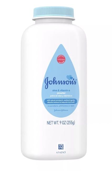 Johnson's Naturally Derived Cornstarch Baby Powder