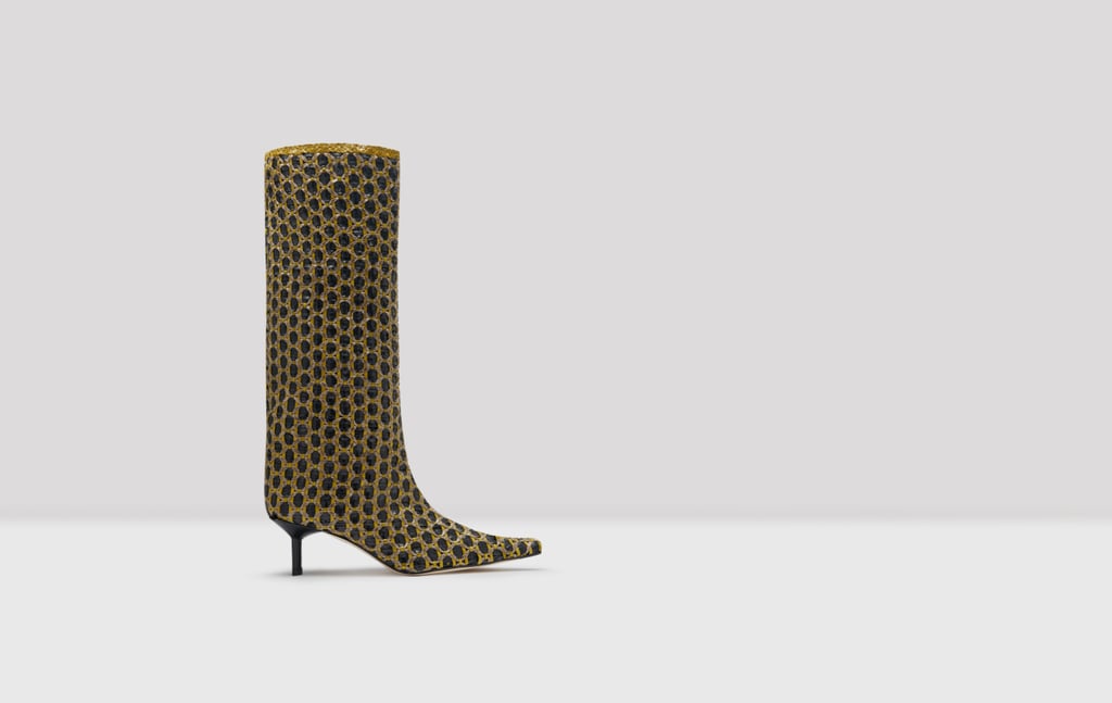 Miista Caroline Woven Leather Boots