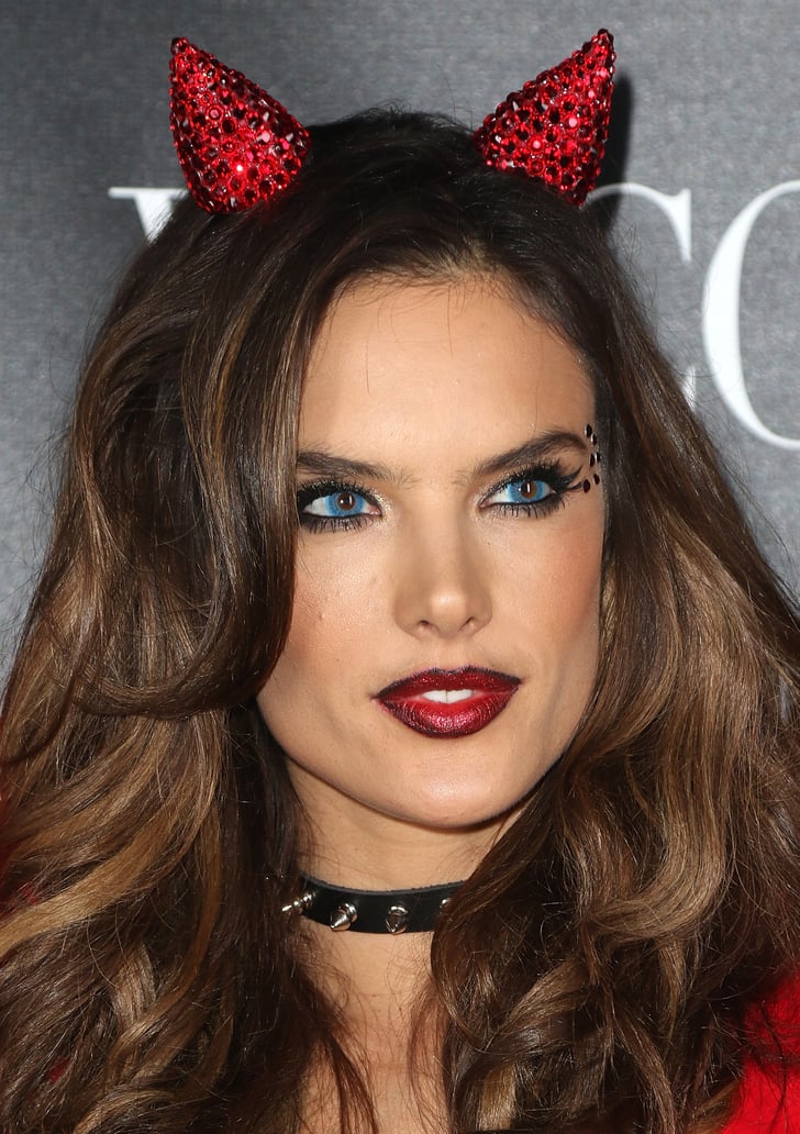Devilish Details Celebrity Beauty Looks For Halloween Costumes