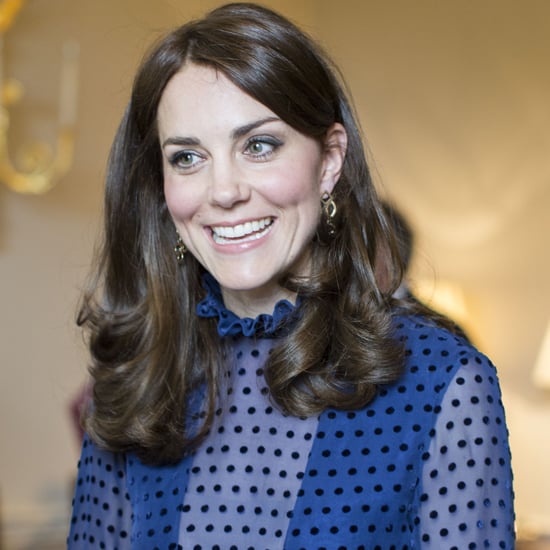 Kate Middleton in Saloni Gown at Palace Reception