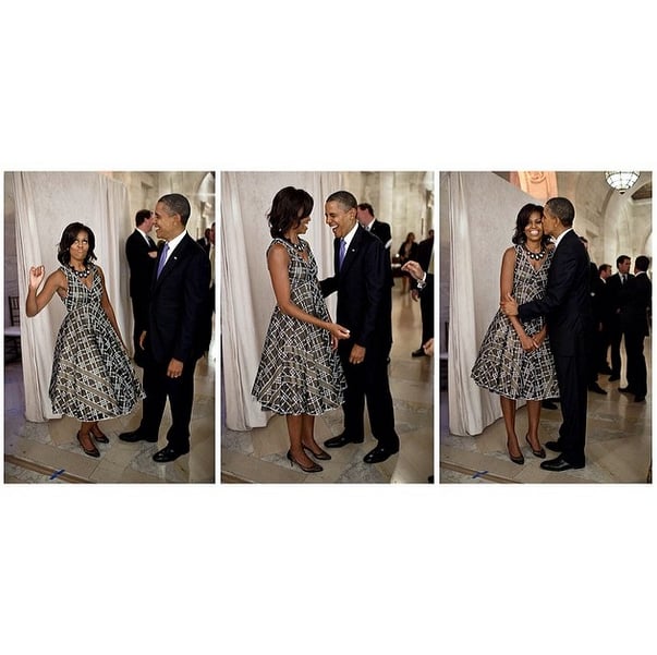 Michelle Obama told President Obama in a flashback photo that she would always be his valentine.
Source: Instagram user michelleobama