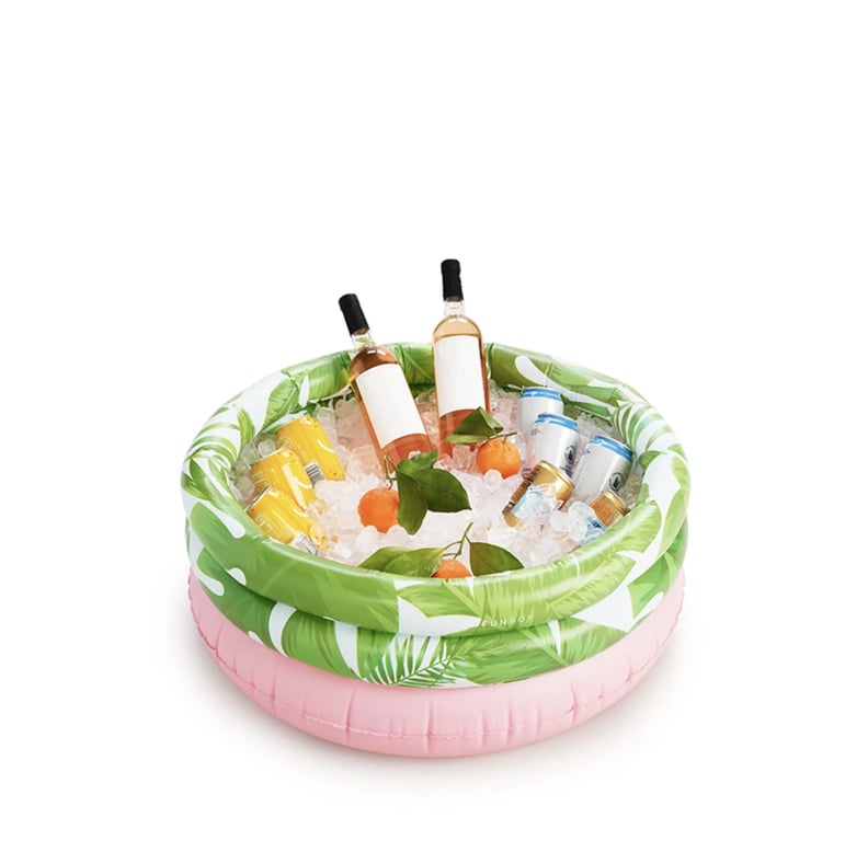 Tropical Palm Pool Drink Cooler