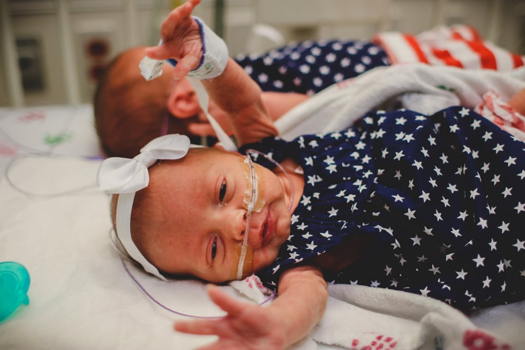 NICU Babies Dressed For the 4th of July