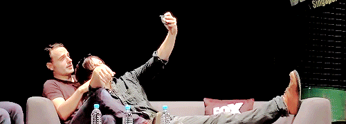 When Andrew Embraced Norman in His Arms For a Selfie