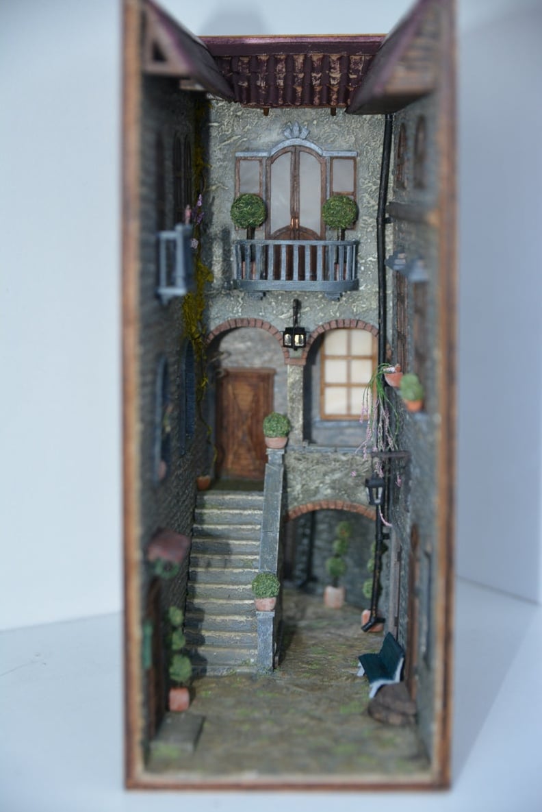 Book Nook shelf dioramas