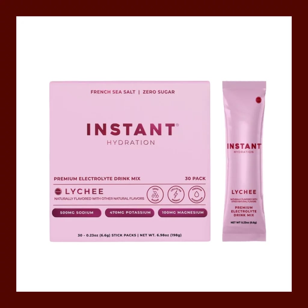 Instant Hydration Premium Electrolyte Drink Mix in Lychee