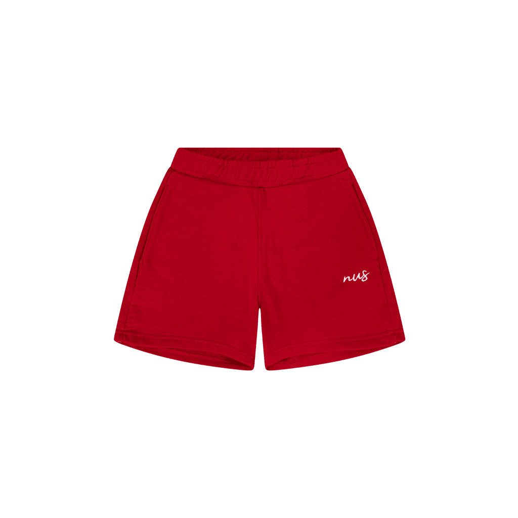 Maison des Nus Signature Red Shorts