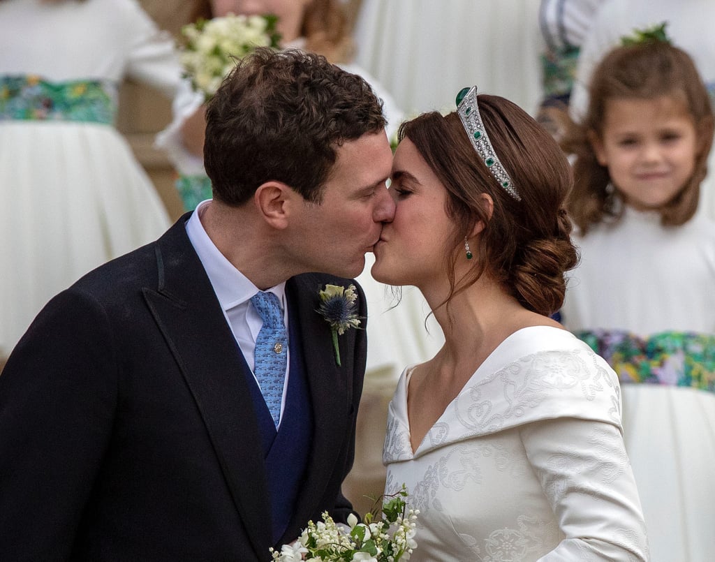 Princess Eugenie's Wedding Dress Print