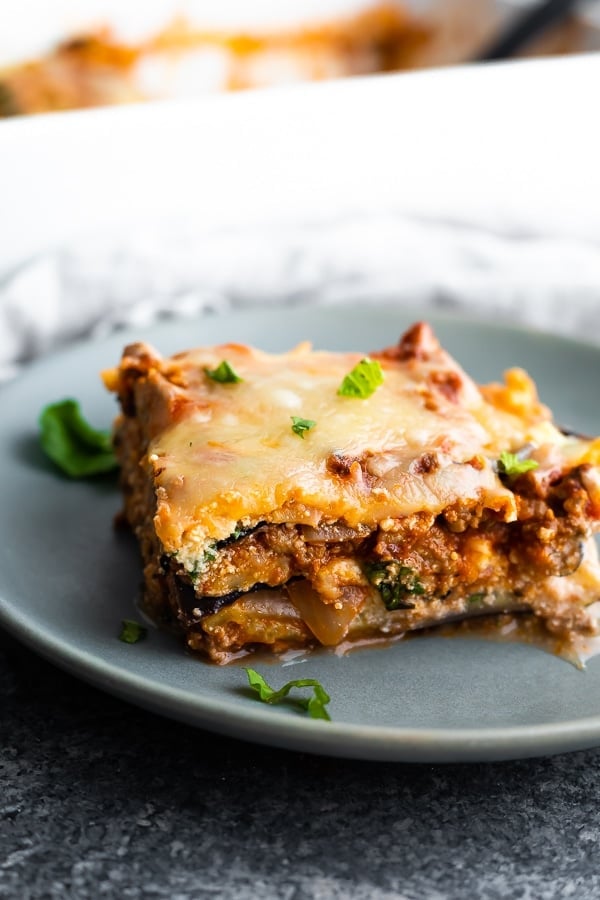 Eggplant Lasagna | Healthy Beef Meal-Prep Recipes | POPSUGAR Fitness ...