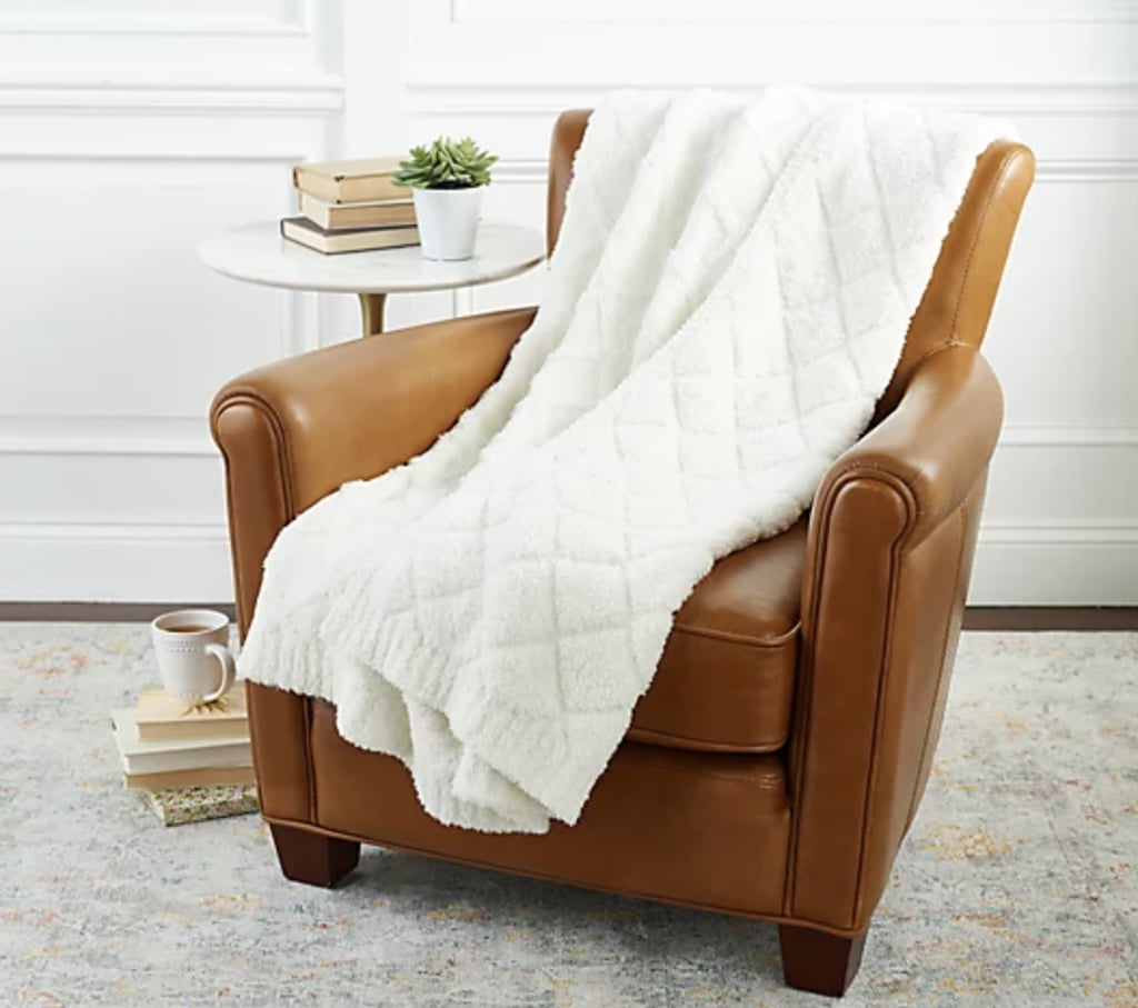 Barefoot Dreams CozyChic Diamond Jacquard Throw 54" x 72"