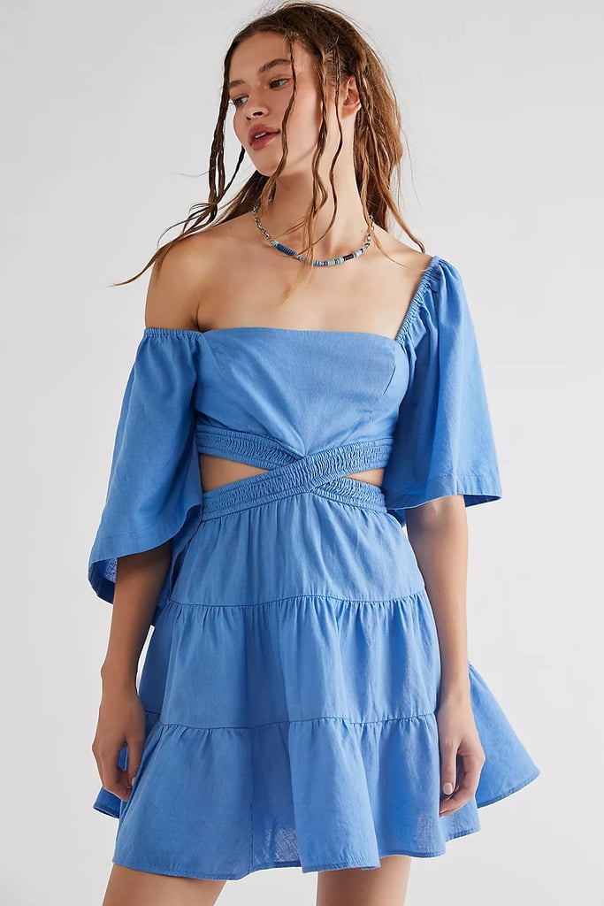 A Cutout Dress: Endless Summer Cross Of Sunlight Mini