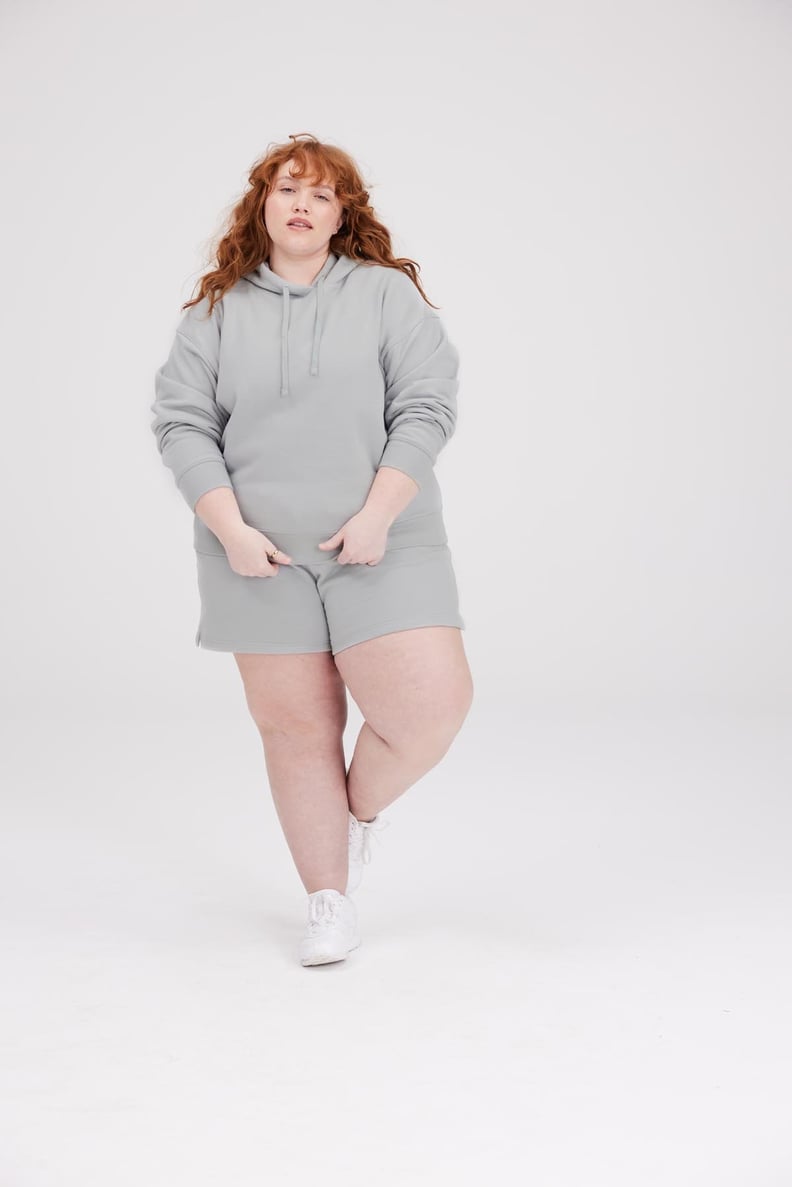 Girlfriend Collective Vapor Classic Hoodie and Classic Sweat Short