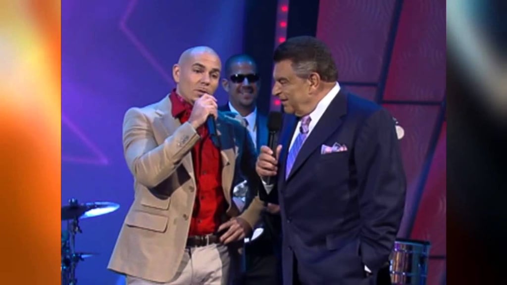 When an adorably awkward Pitbull was on the show for the first time (and still went by Armando Christian Pérez)
