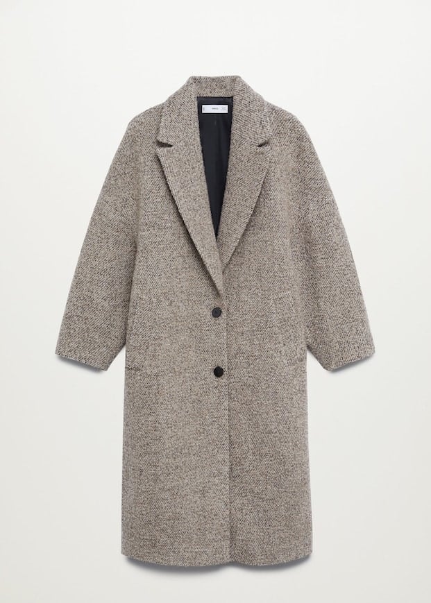 Mango Oversize Wool Coat