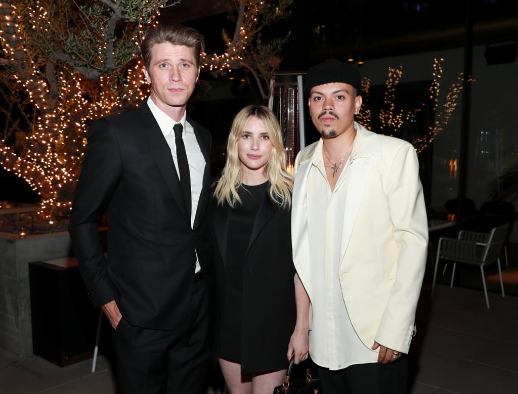 Emma Roberts's Black Minidress at Oscars Watch Party 2021 | POPSUGAR Fashion
