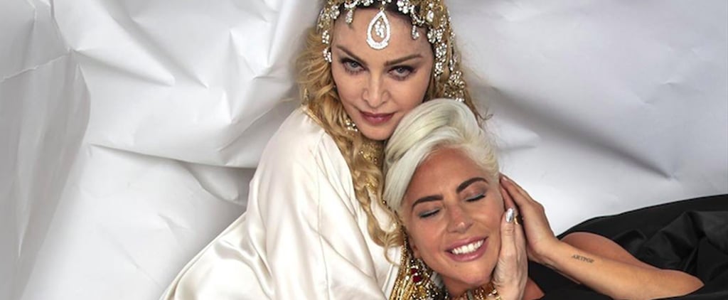 Get Someone to Hug You the Way Madonna Hugs Lady Gaga, Because This Is Sisterhood