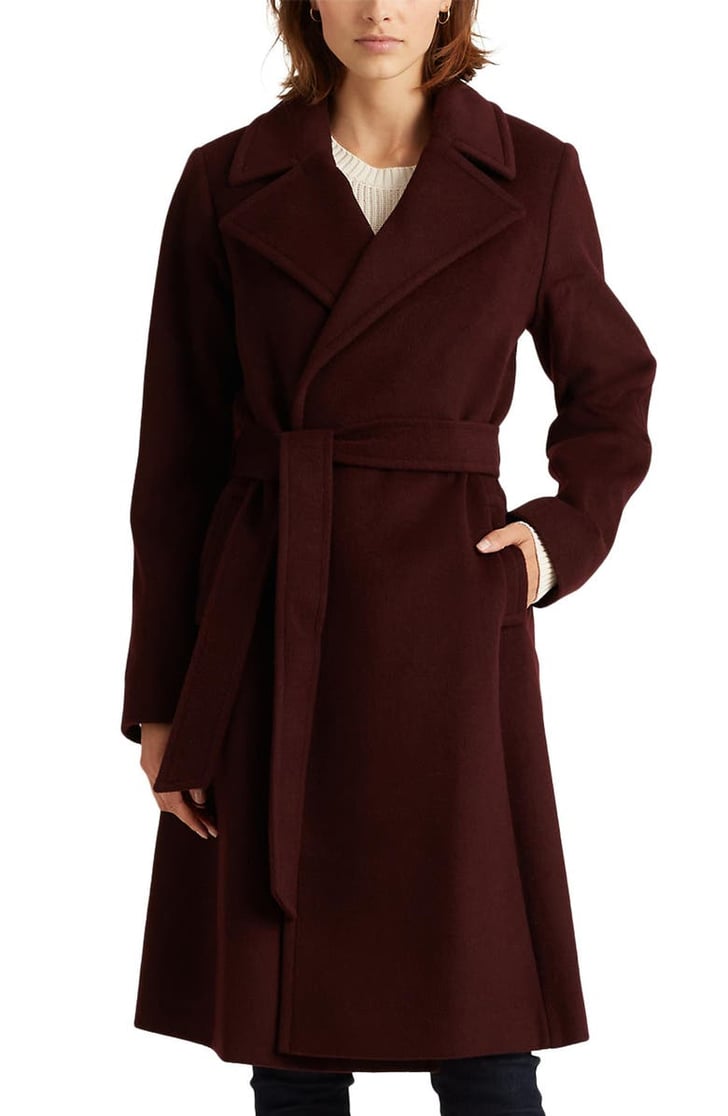 Lauren Ralph Lauren Wool Blend Wrap Coat | Nordstrom Sales and Deals ...