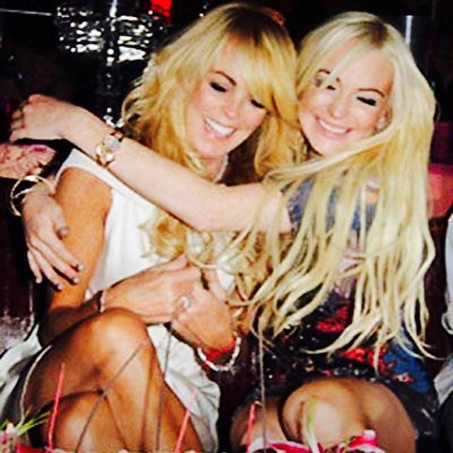 Dina and Lindsay Lohan were all smiles in the actress's Mother's Day snap.
Source: Instagram user lindsaylohan Dina and Lindsay Lohan were all smiles in the actress's Mother's Day snap.
Source: Instagram user lindsaylohan