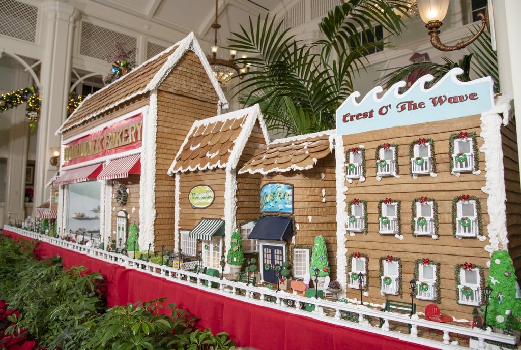 Gingerbread Display at Disney's BoardWalk Resort
