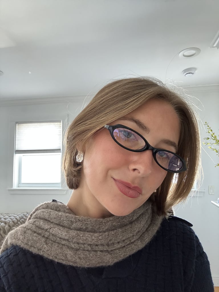 Bru Eyewear Echo Acetate Blue Light Glasses ($135)
These Hailey Bieber–approved blue-light glasses make a Valentine's Day gift that's cute and practical. The sleek acetate frames (made from plant-based plastic) add an effortless cool factor while helping with screen-time eye strain.
Editor Quote: "I tried these after seeing Hailey Bieber wear them, and now I recommend them without hesitation. They instantly elevate any look, and I genuinely notice less eye strain at the end of the day. It's the kind of splurge that feels thoughtful, useful, and totally worth it." — Haley Lyndes, shopping staff writer