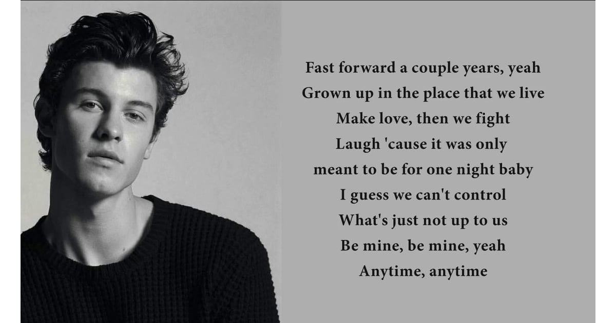 "Fallin' All in You" by Shawn Mendes Best Love Songs For Weddings 2018 POPSUGAR