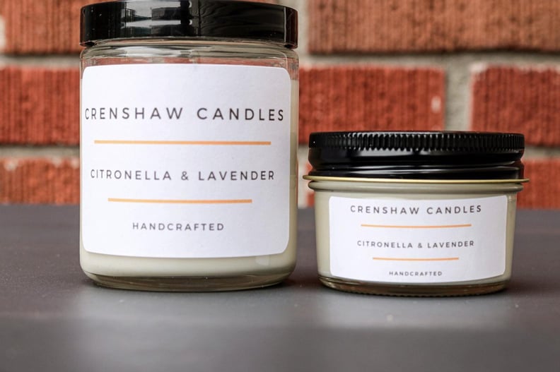 Crenshaw Candles Citronella and Lavender