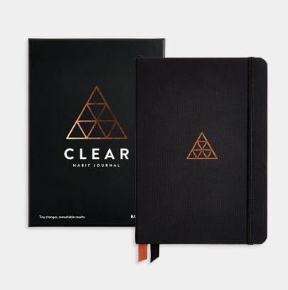 Clear Habit Journal by Baronfig