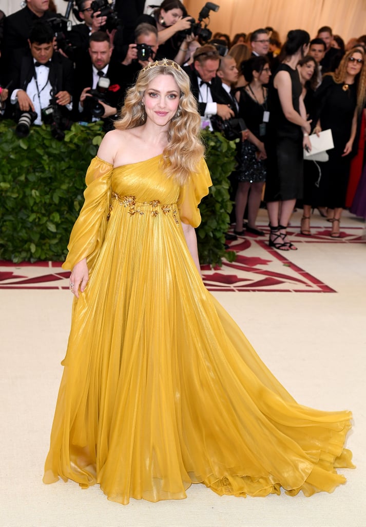 Amanda Seyfried and Thomas Sadoski at the 2018 Met Gala