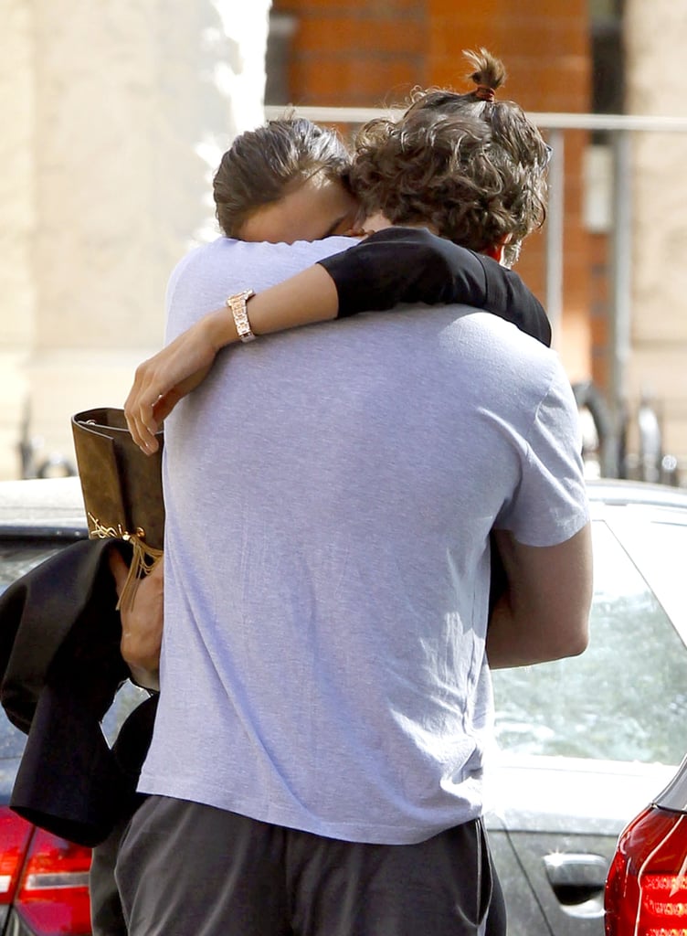 Bradley Cooper and Irina Shayk Kissing in London