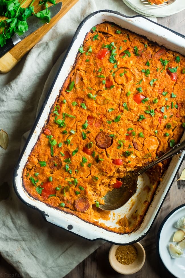 Cajun Cauliflower Casserole