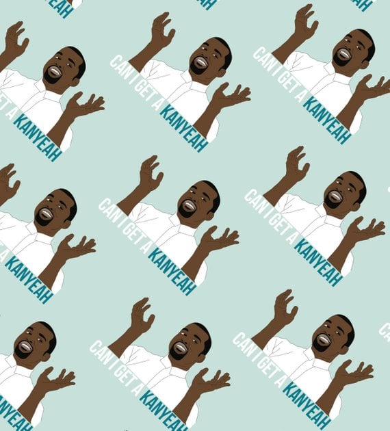 Can I Get a Kanyeah Wrapping Paper