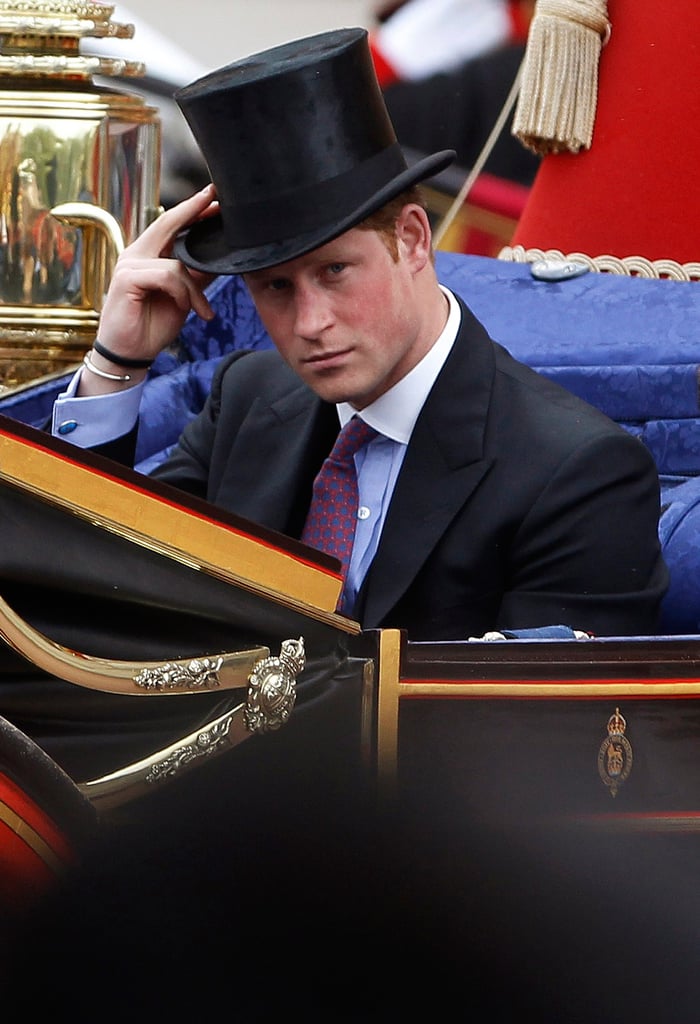 He Expertly Rocks a Top Hat