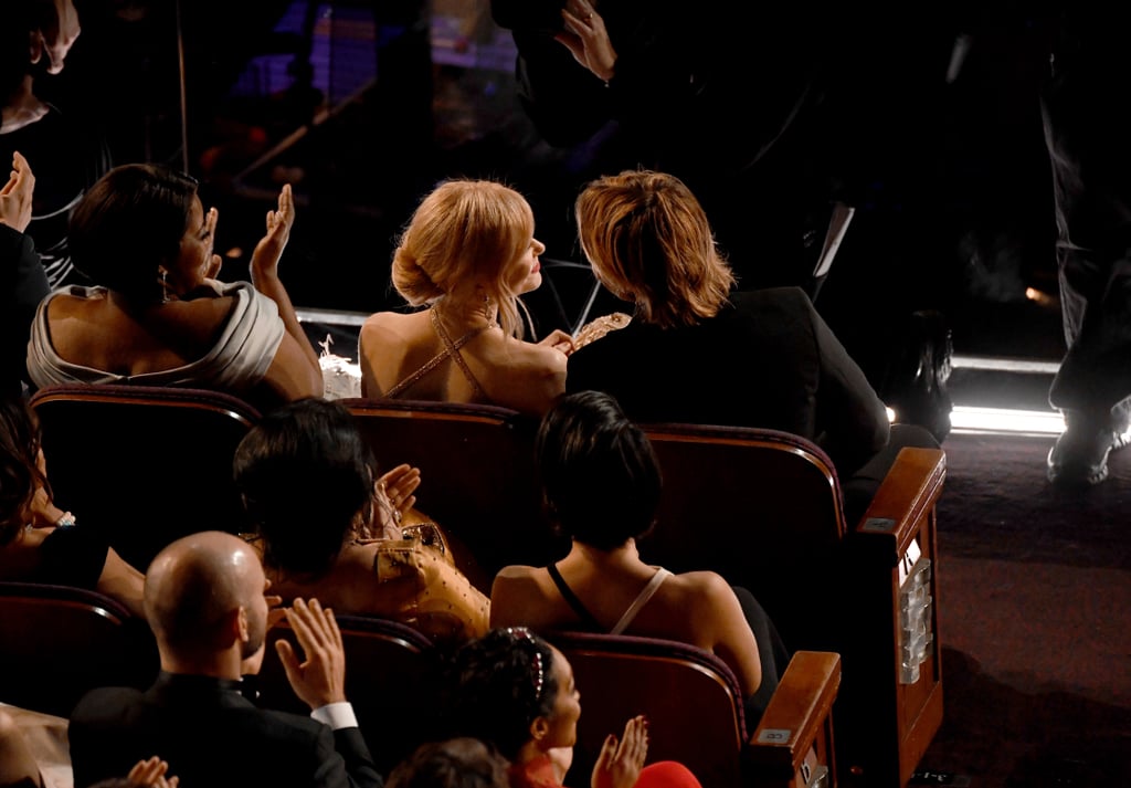 Nicole Kidman and Keith Urban PDA Inside the Oscars 2017
