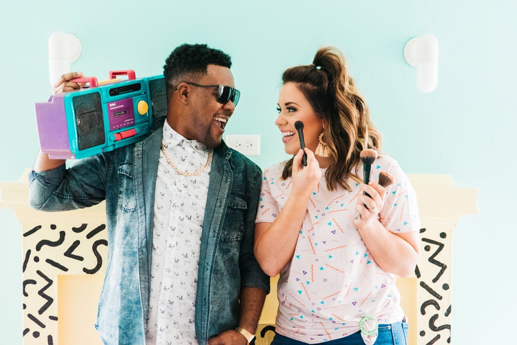 Retro '80s and '90s Engagement Shoot