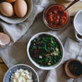 Easy and Satisfying Kale and Feta Egg Bake