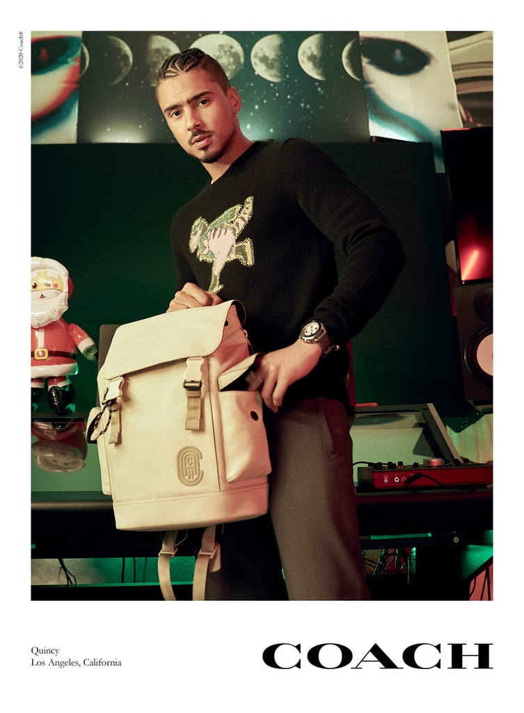 Quincy in Coach's Holiday Campaign 2020