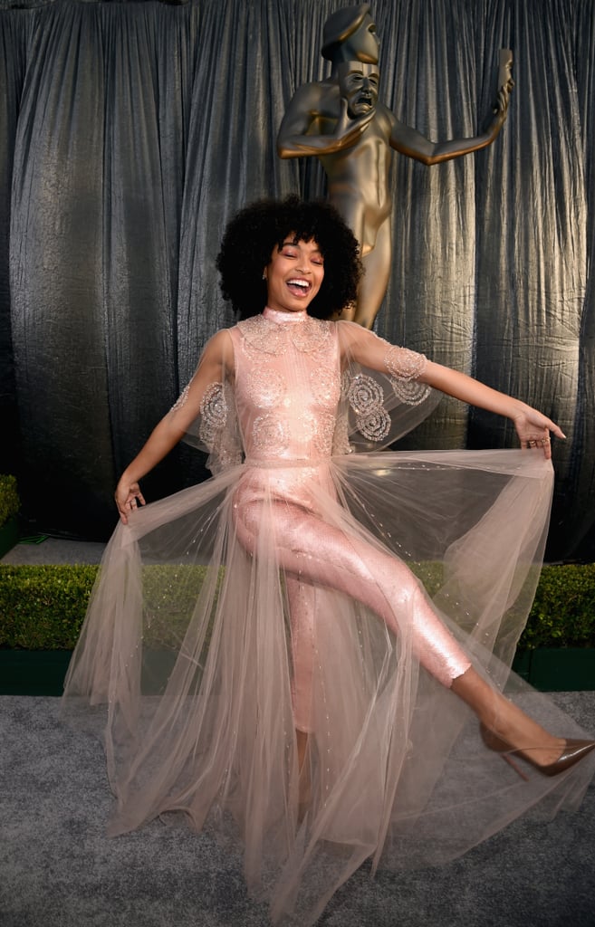 Yara Shahidi SAG Awards Dress 2019