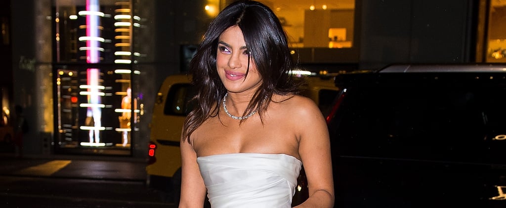 Priyanka Chopra Bridal Shower Dress Marchesa 2018