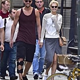 Toni Garrn and Chandler Parsons Kissing in NYC | POPSUGAR ...