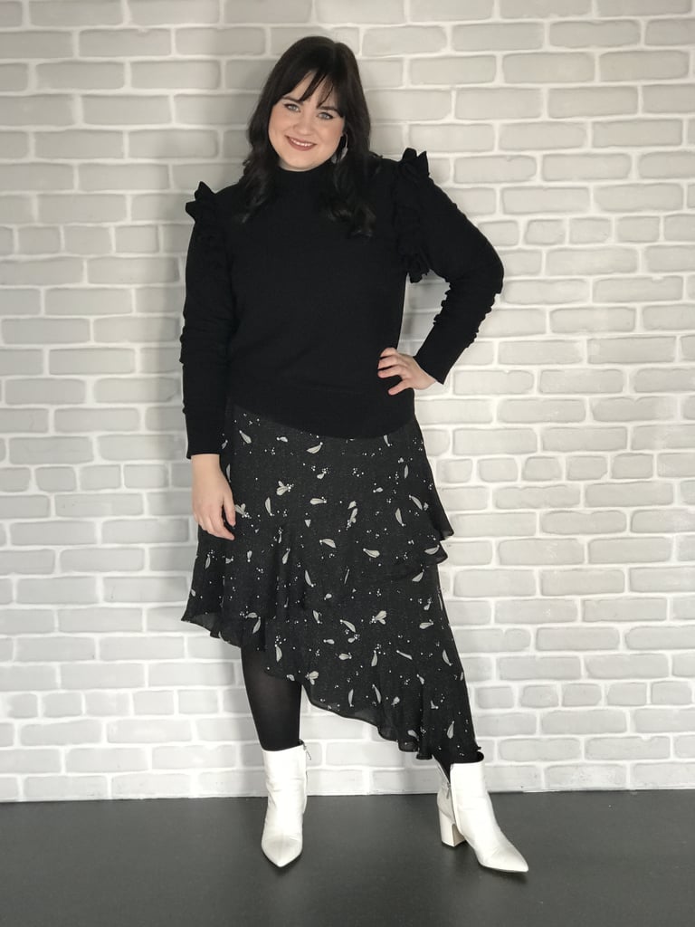 POPSUGAR Collection at Kohl's Star Asymmetrical Ruffle-Hem Skirt