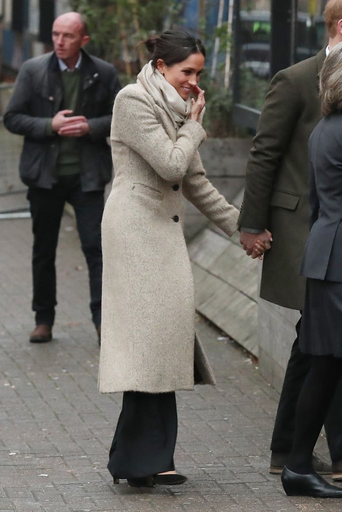 Meghan Markle's Gray Smythe Coat