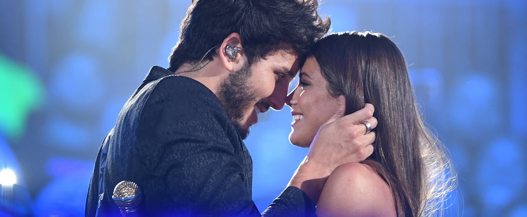 Sebastian Yatra, Tini Kiss at Premios Juventud Performance