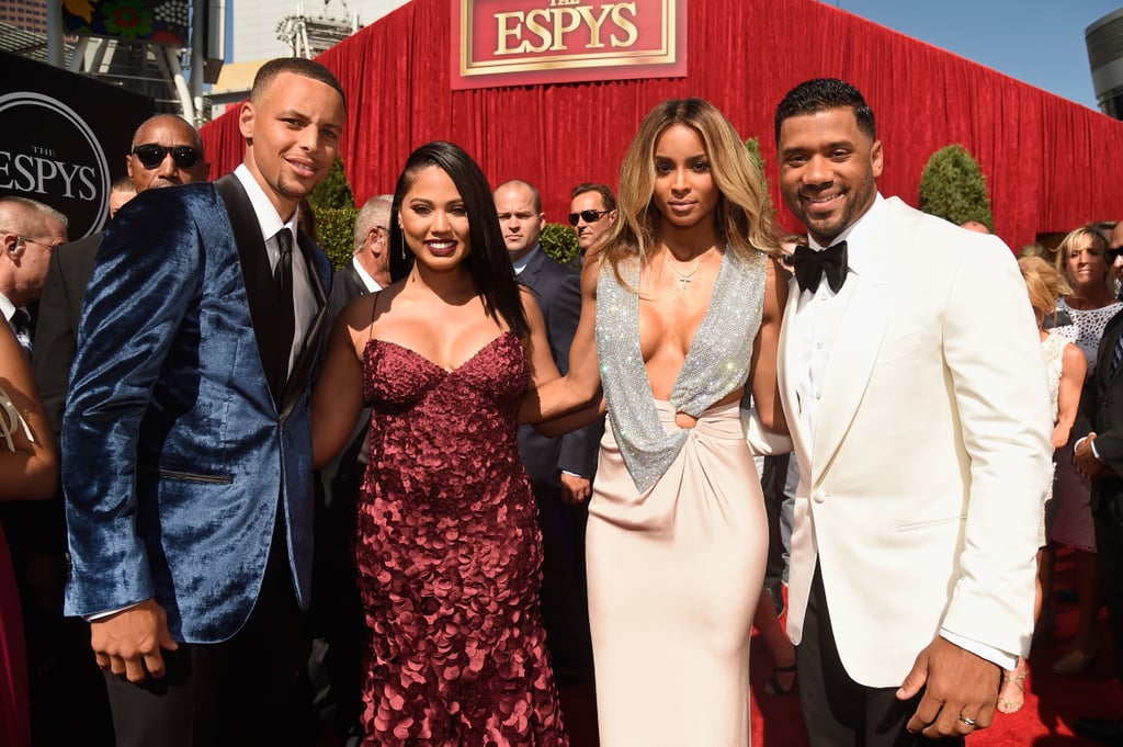 Ciara and Russell Wilson at the ESPYs 2016