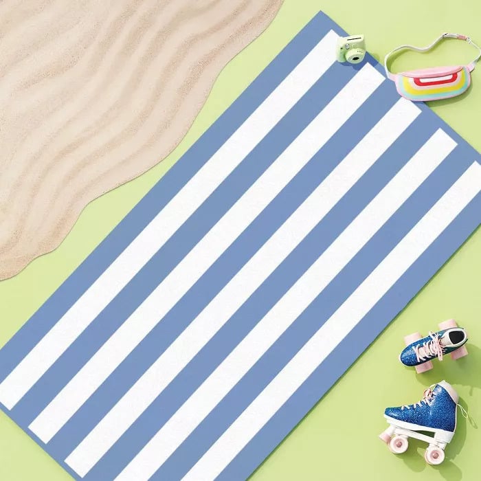 Cabana Striped Beach Towel