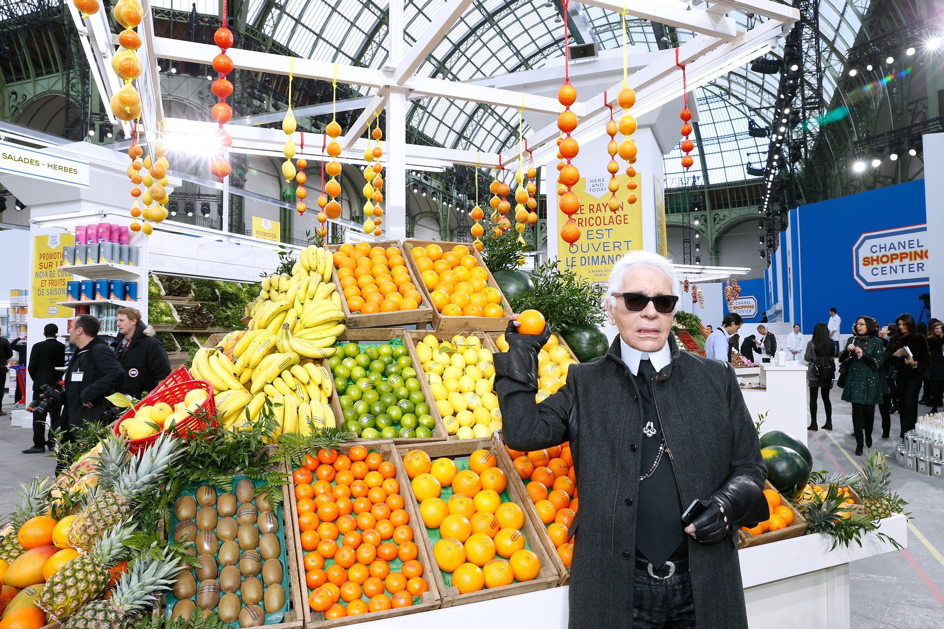 Paris fashion goes shopping at the Chanel supermarket