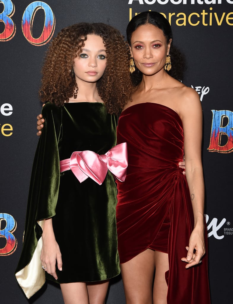 Thandie Newton and Her Family at the Dumbo Premiere in LA