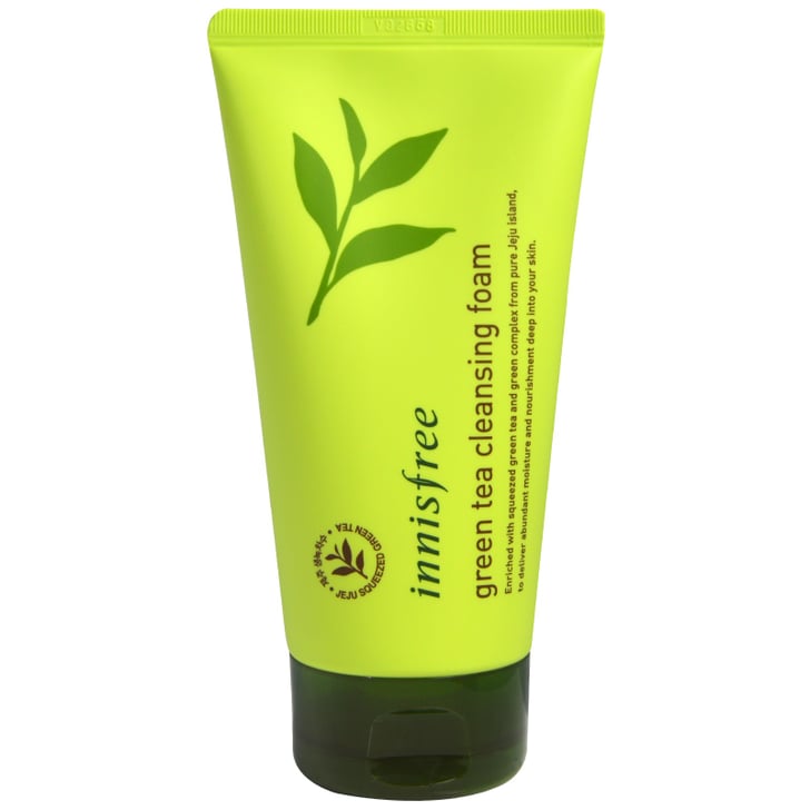 Innisfree Green Tea Pure Cleansing Foam The Best Green Tea Cleansers