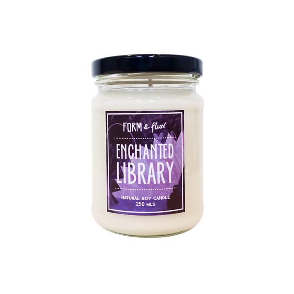 Enchanted Library candle