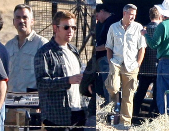 Clooney Back on Set With Ewan