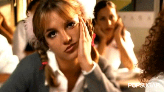 Britney's longtime family friend Felicia Culotta played the teacher.